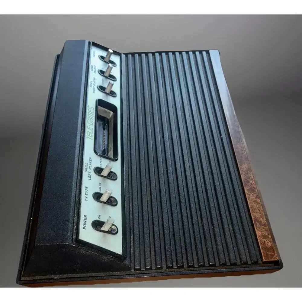Untested Sears Tele Games Atari 2600 Light Sixer No Video Cable For Parts
